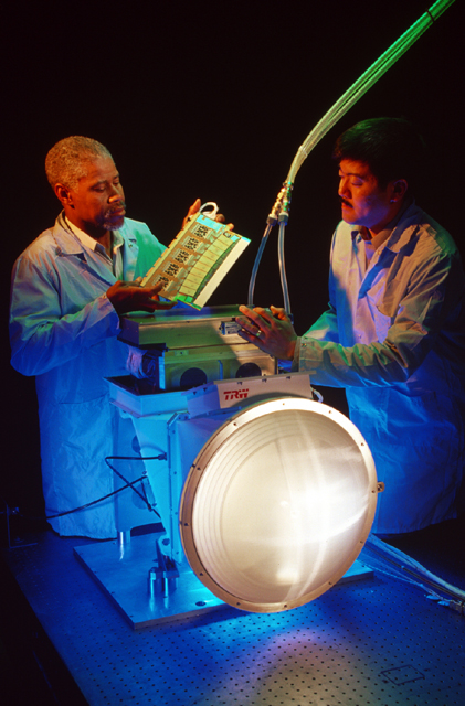 Space History Photo: Passive Millimeter Wave Camera (PMMWC) at TRW